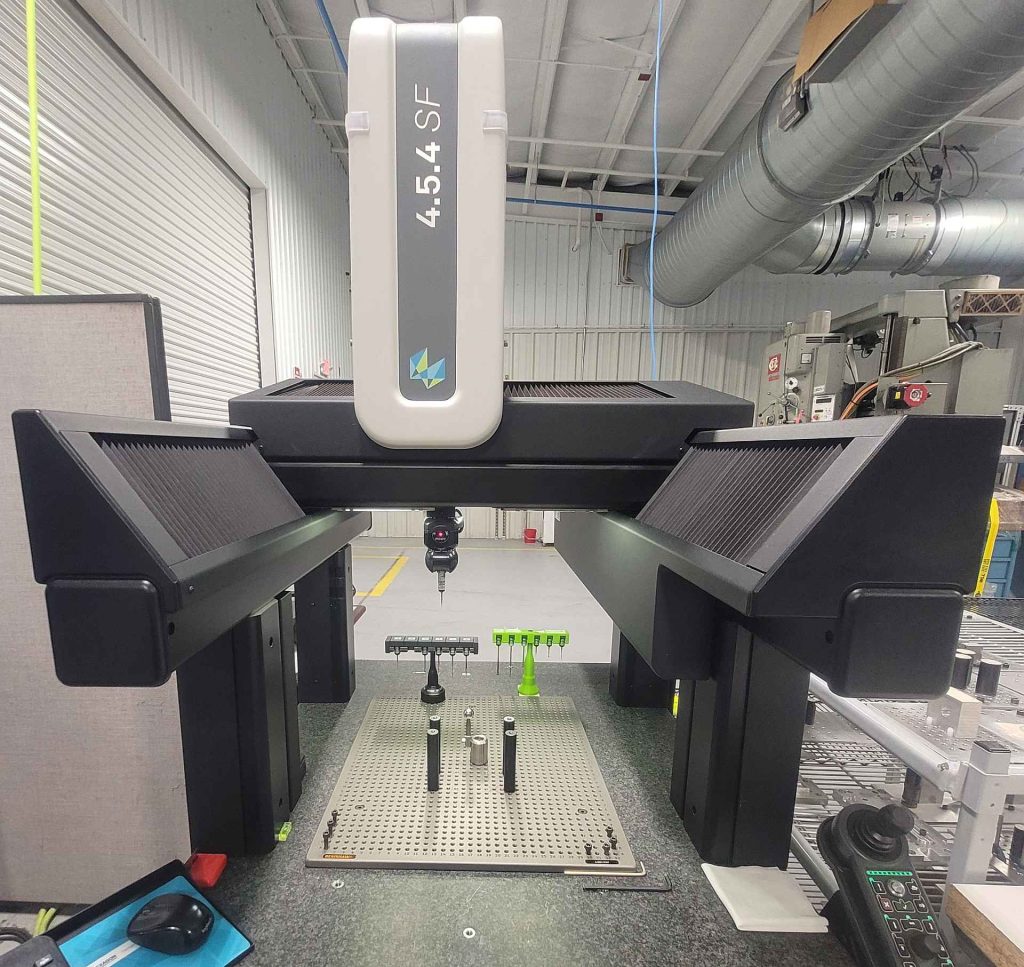football cmm with probes